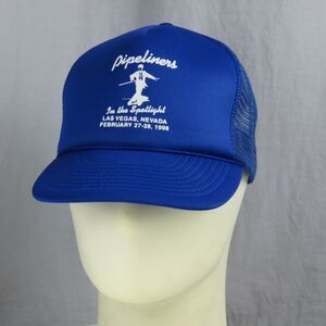 Pipeliners In The Spotlight Las Vegas NV SnapBack Trucker Hat Cap 1998 Oil